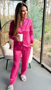 Leopard Lounge Set