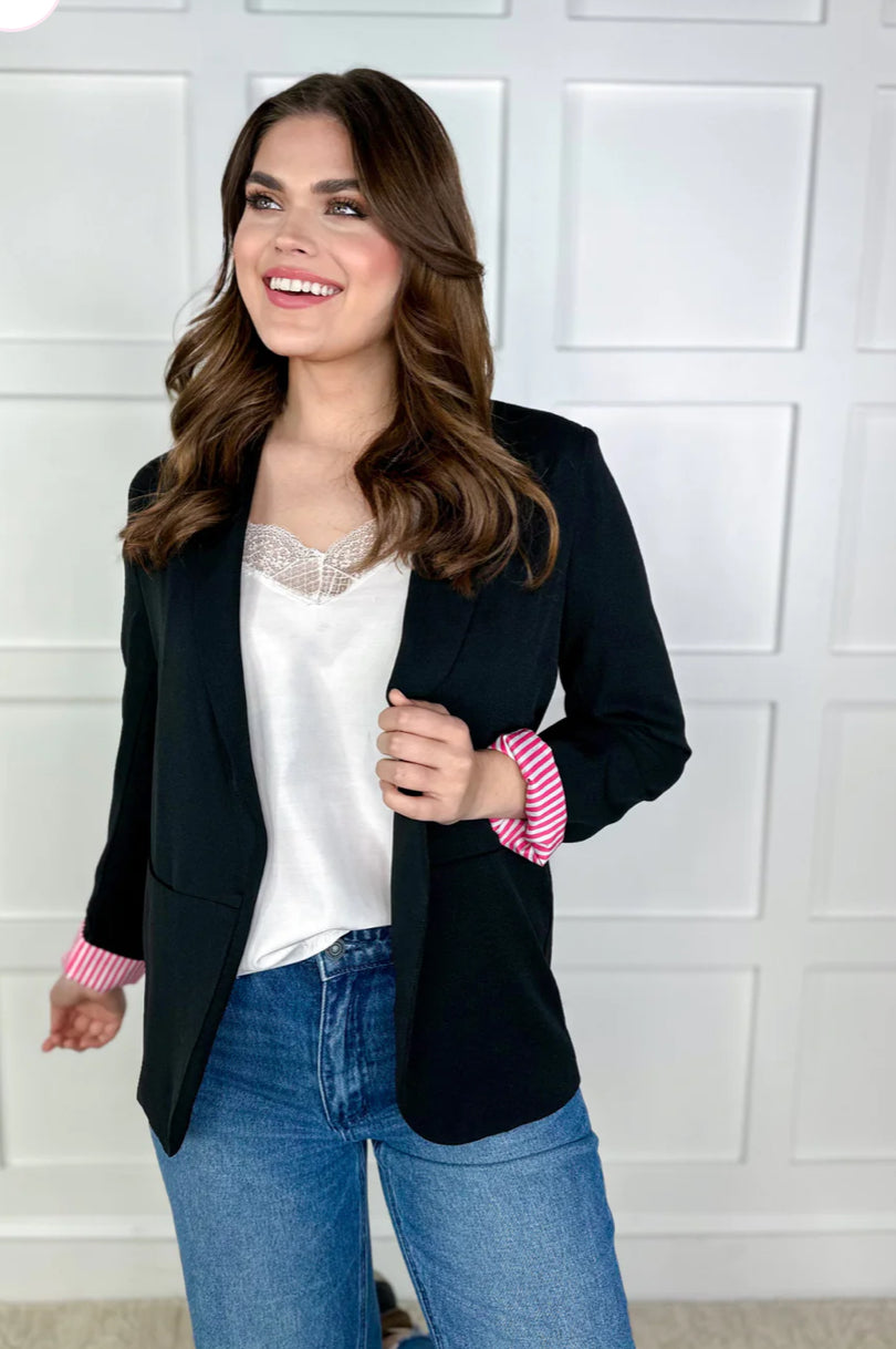 Peyton Blazer in Black