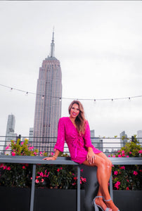 Betsy Shimmer Sequin Dress