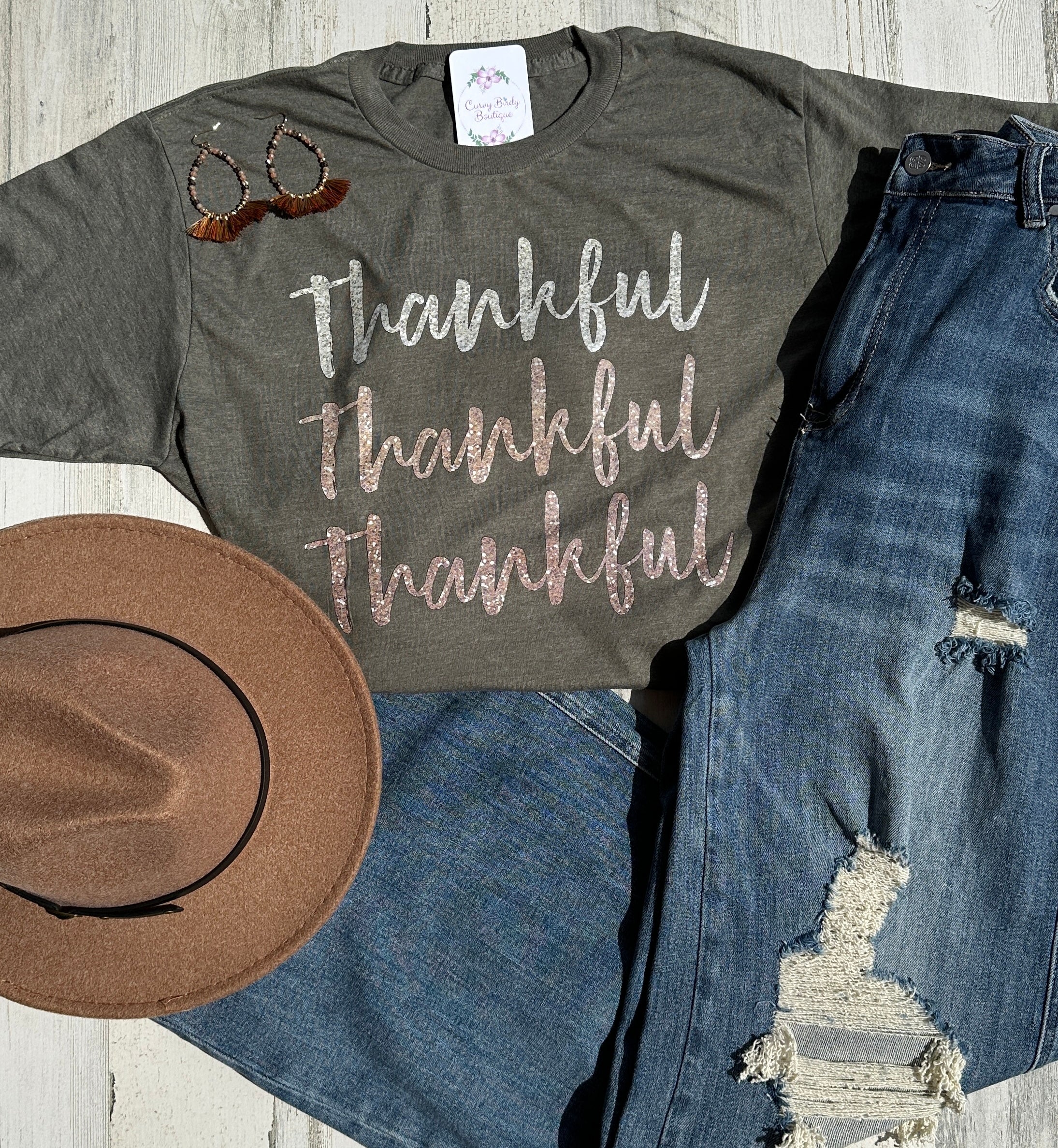Thankful Tee - Medium