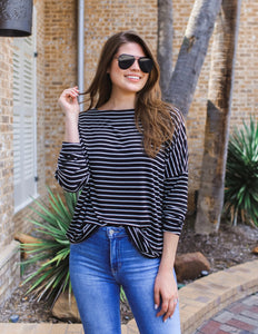Brooke Boat Neck Top