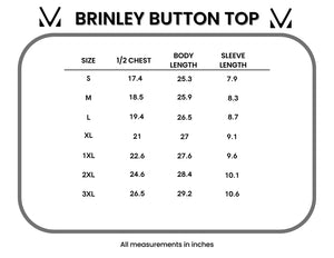 Brinley Button Top in Red