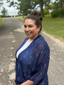 Twinkle, Twinkle Little Star Kimono in Plus
