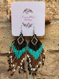 Boho Beaded Earrings