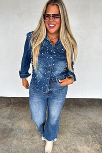 PREORDER- DOLLY DENIM TOP (Limited Quantities)