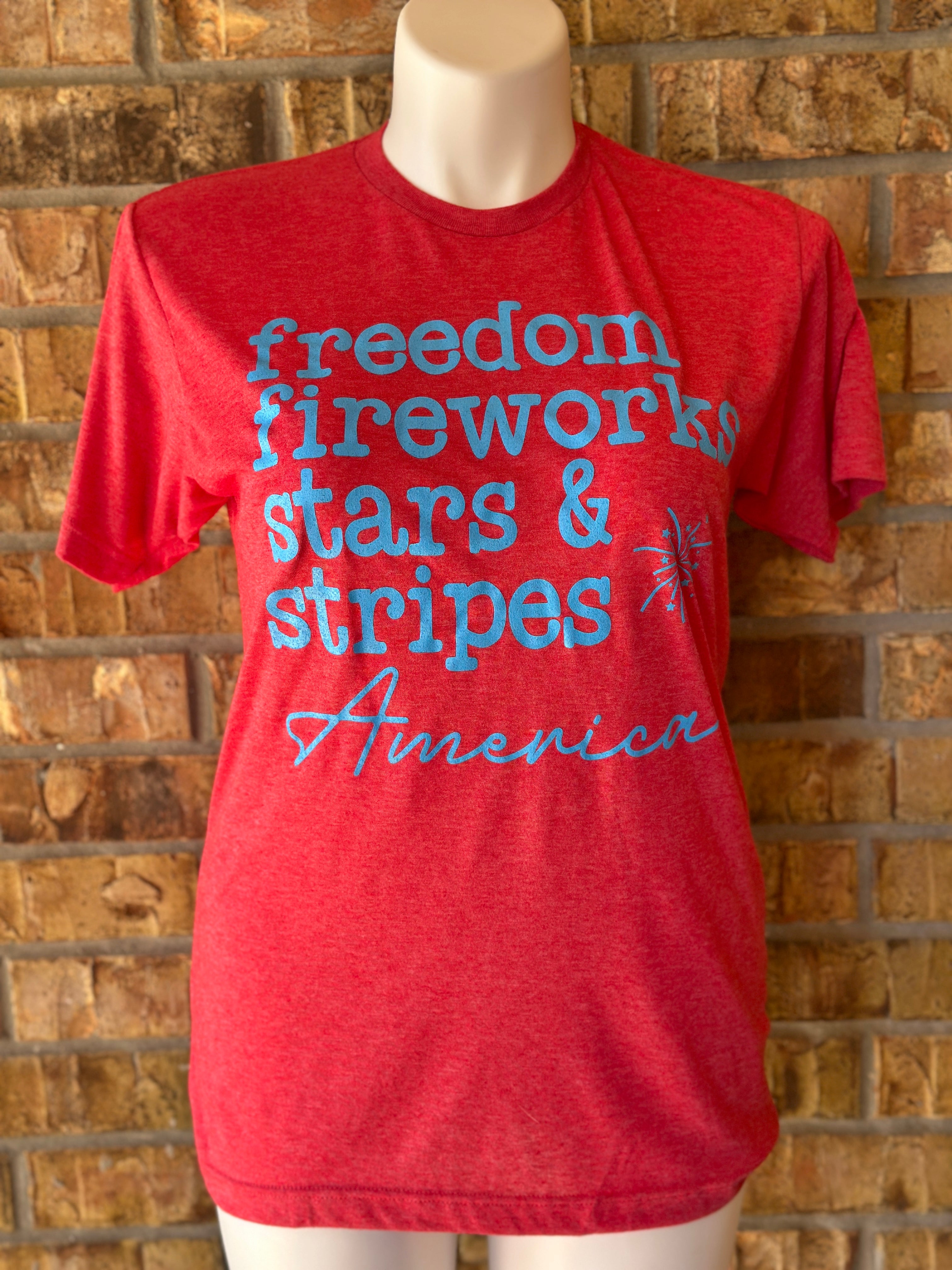 Freedom & Fireworks Tee