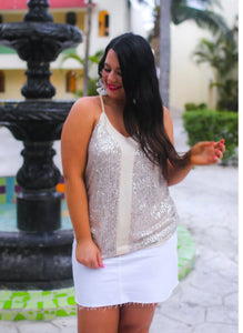 Ashley Sequin Racerback Cami