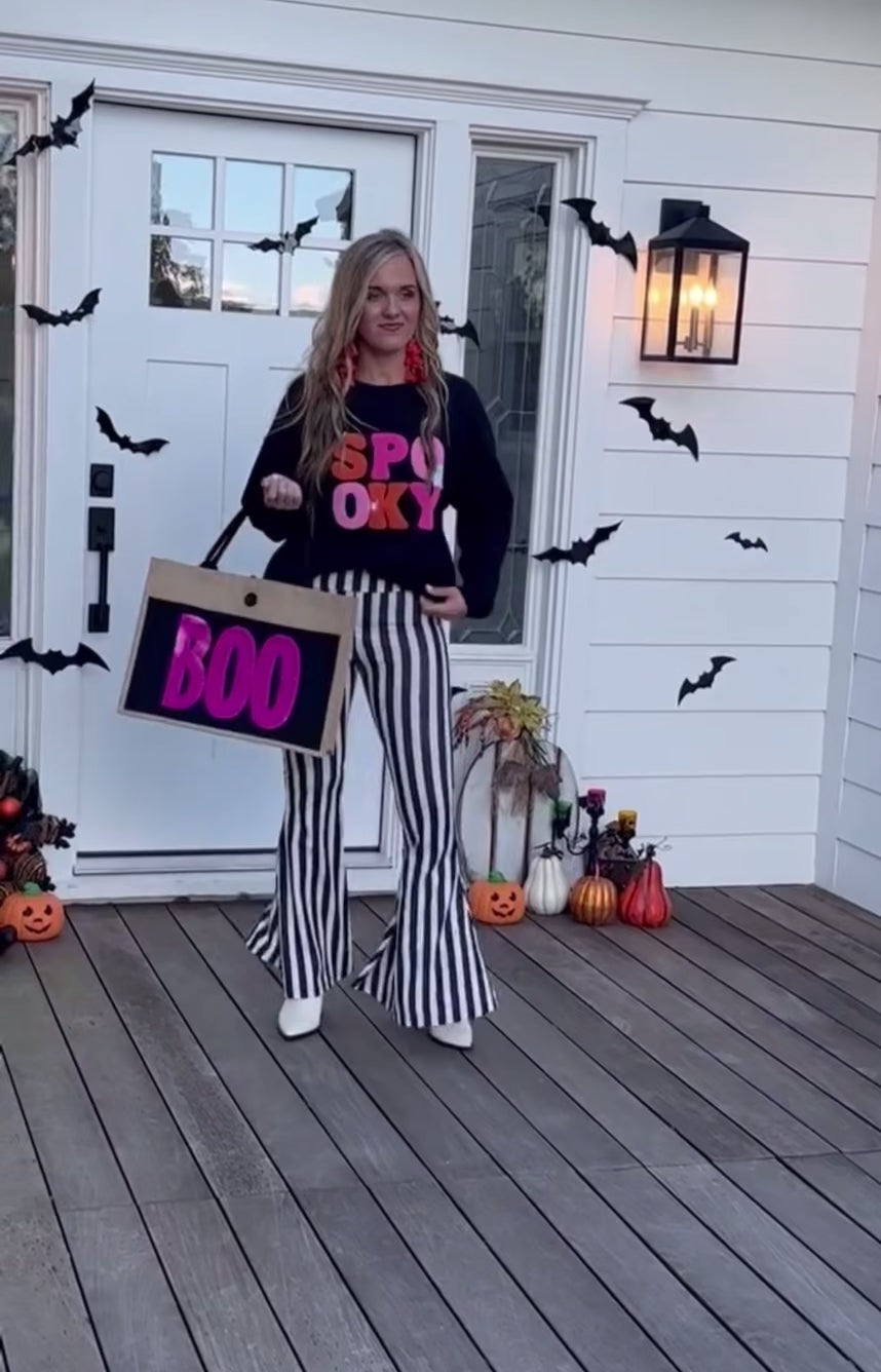 Sequin Boo Bag