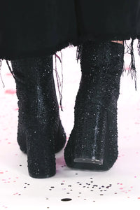 Rhinestones Booties