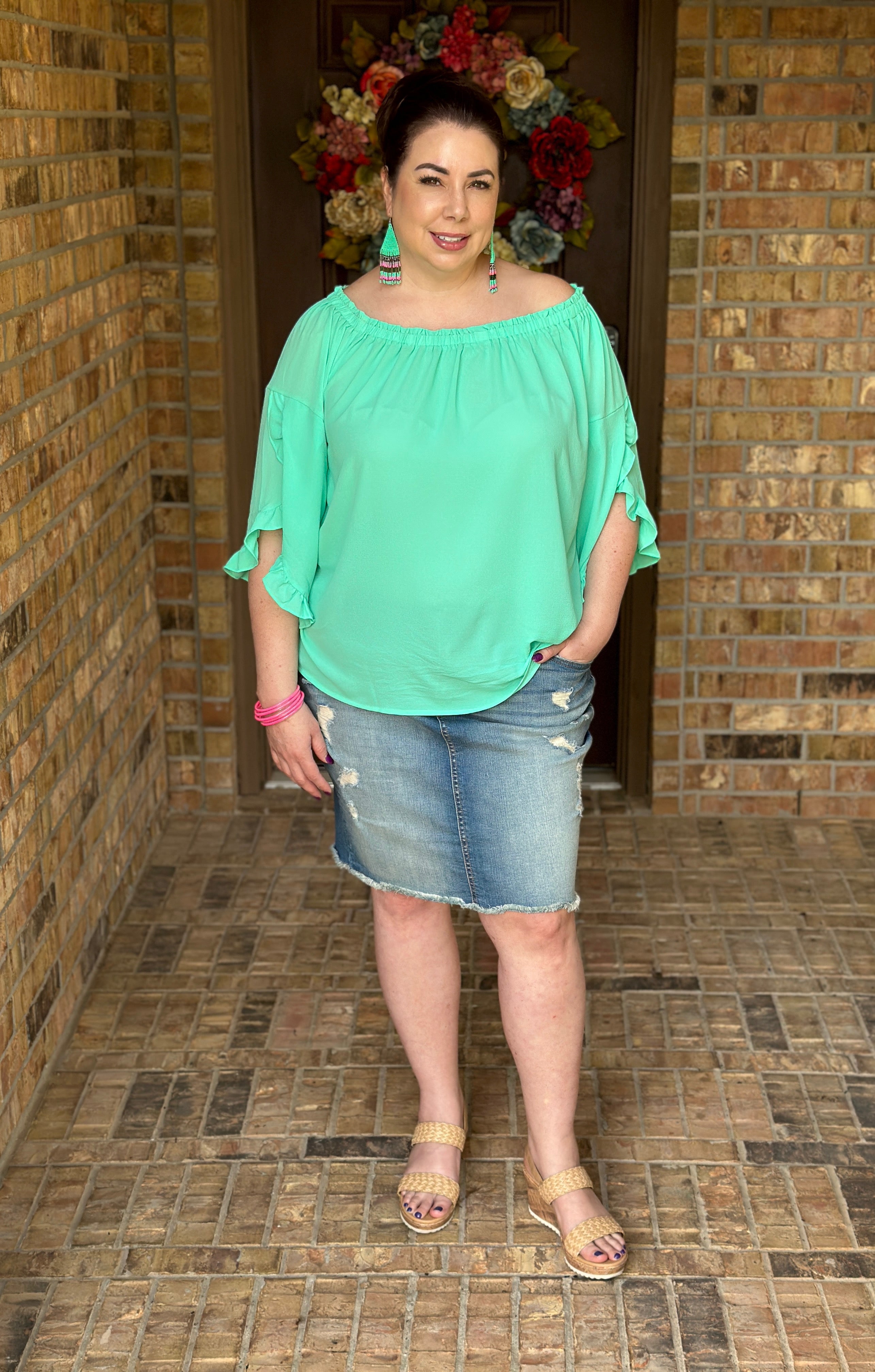 Aurora Off The Shoulder Top