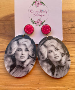 Pink Dolly Earrings