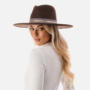 Blair Felt Hat in Brown