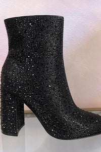 Rhinestones Booties