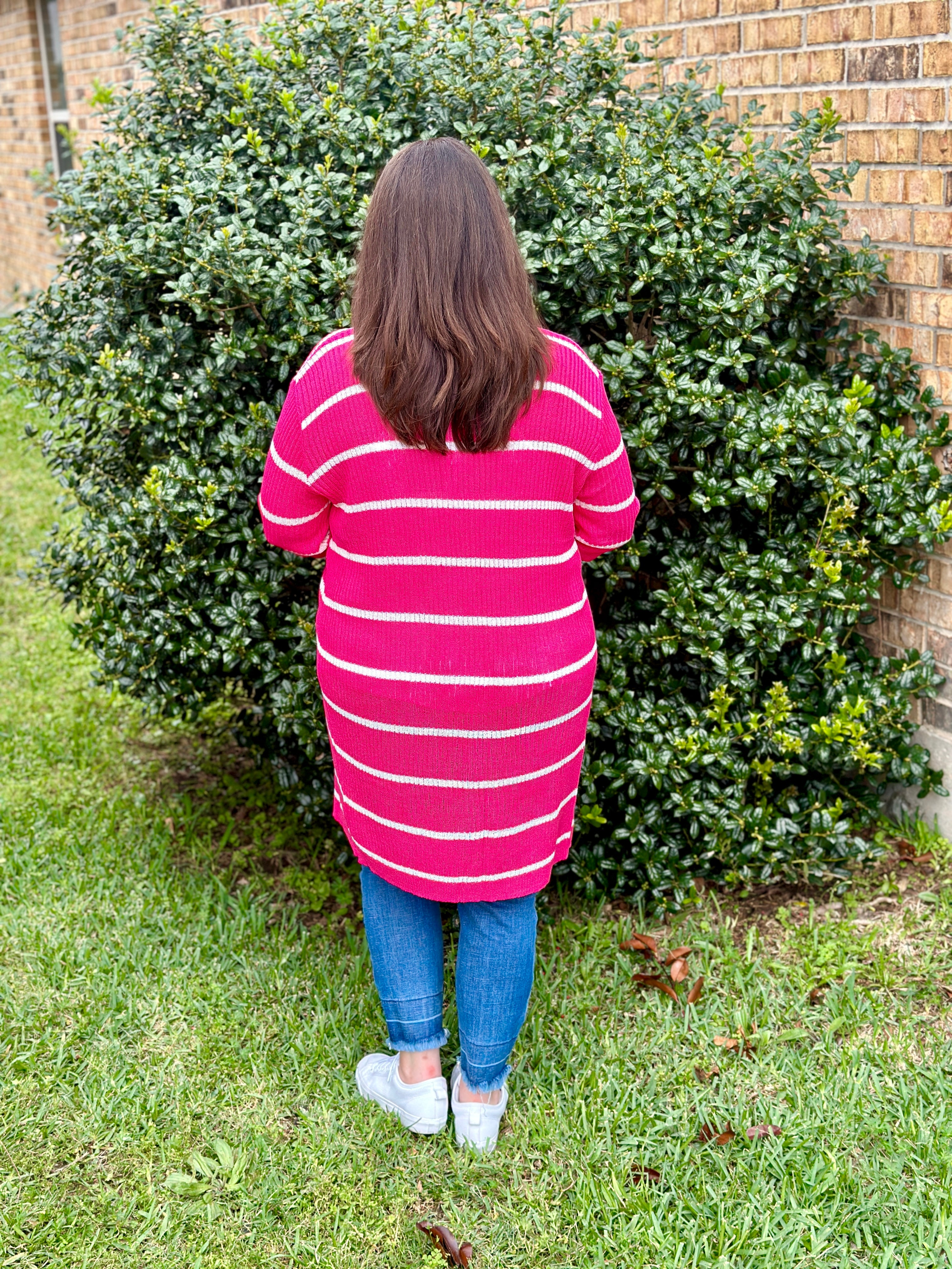 Amber Striped Cardigan