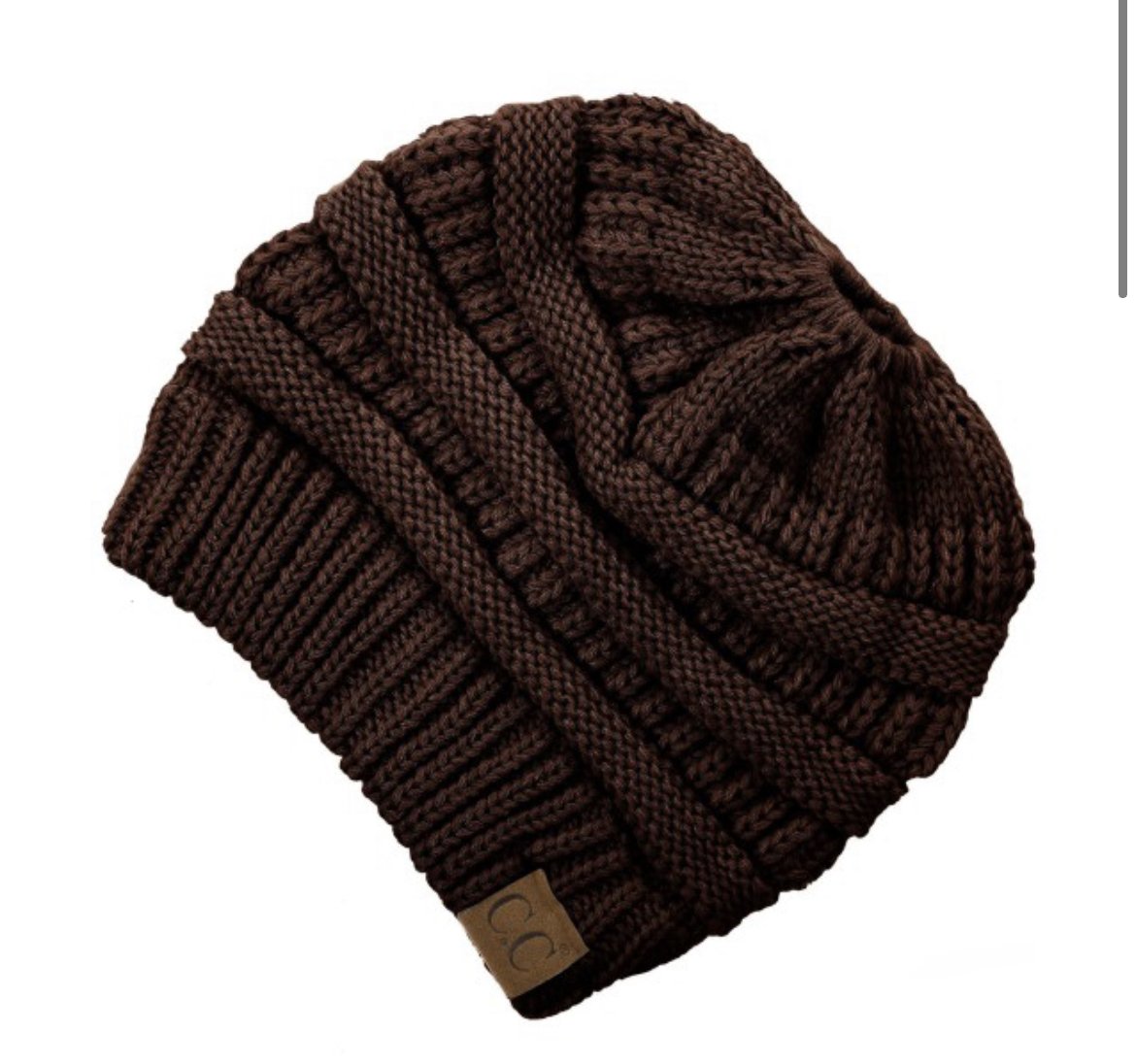 Stay Warm Ponytail Beanies