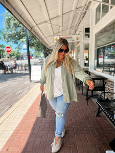 Scout Distressed Denim Jacket
