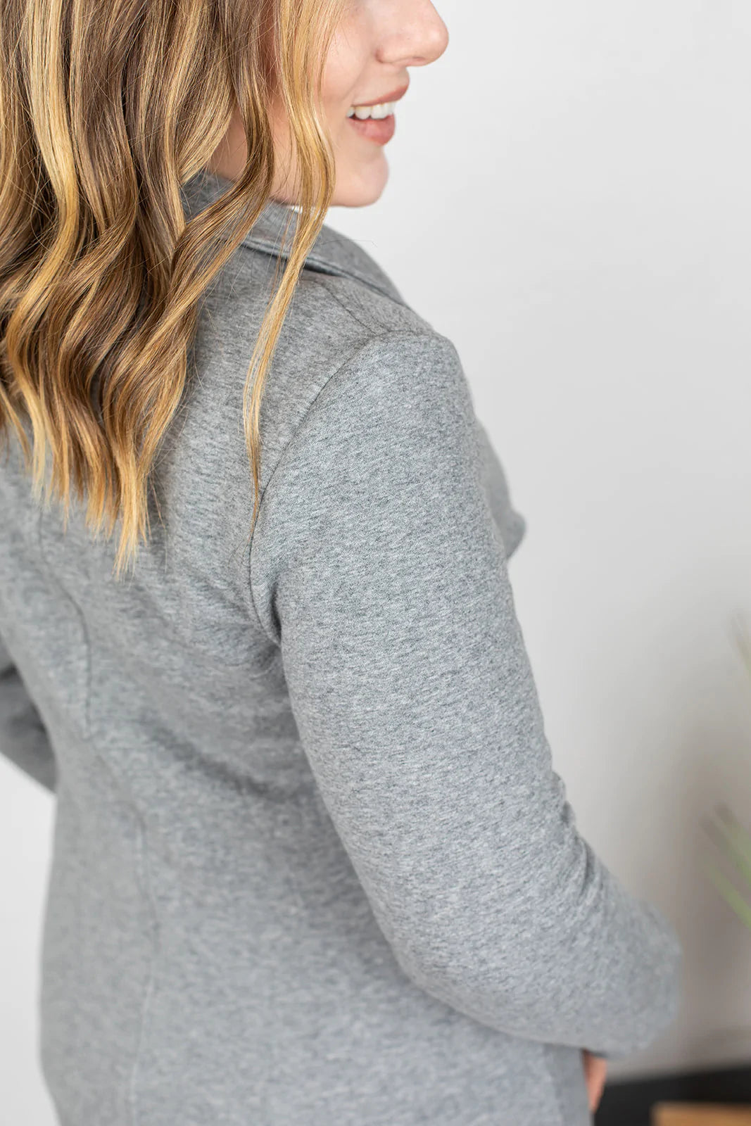 Sweater Jacket in Grey