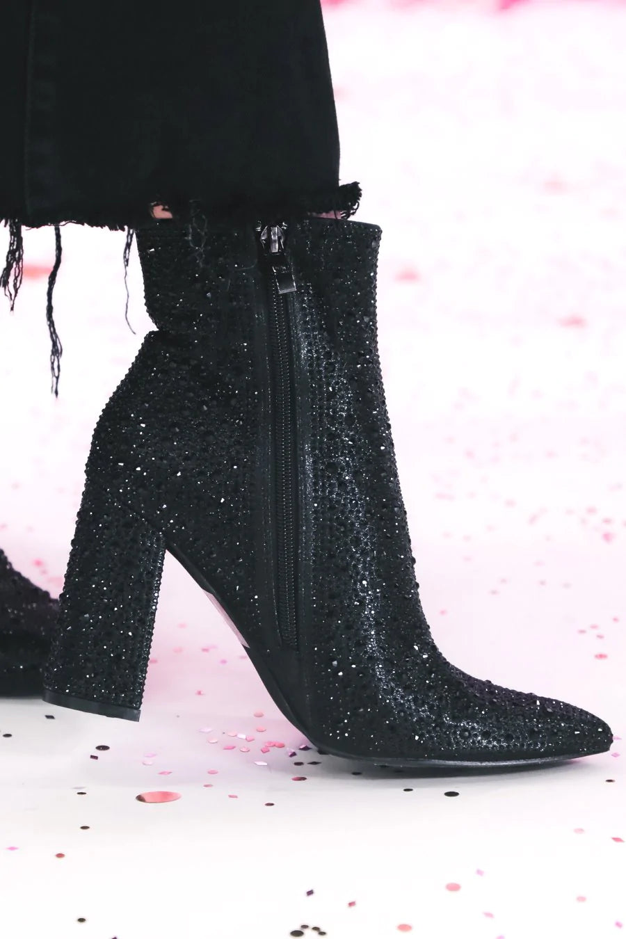 Rhinestones Booties