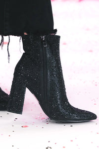 Rhinestones Booties