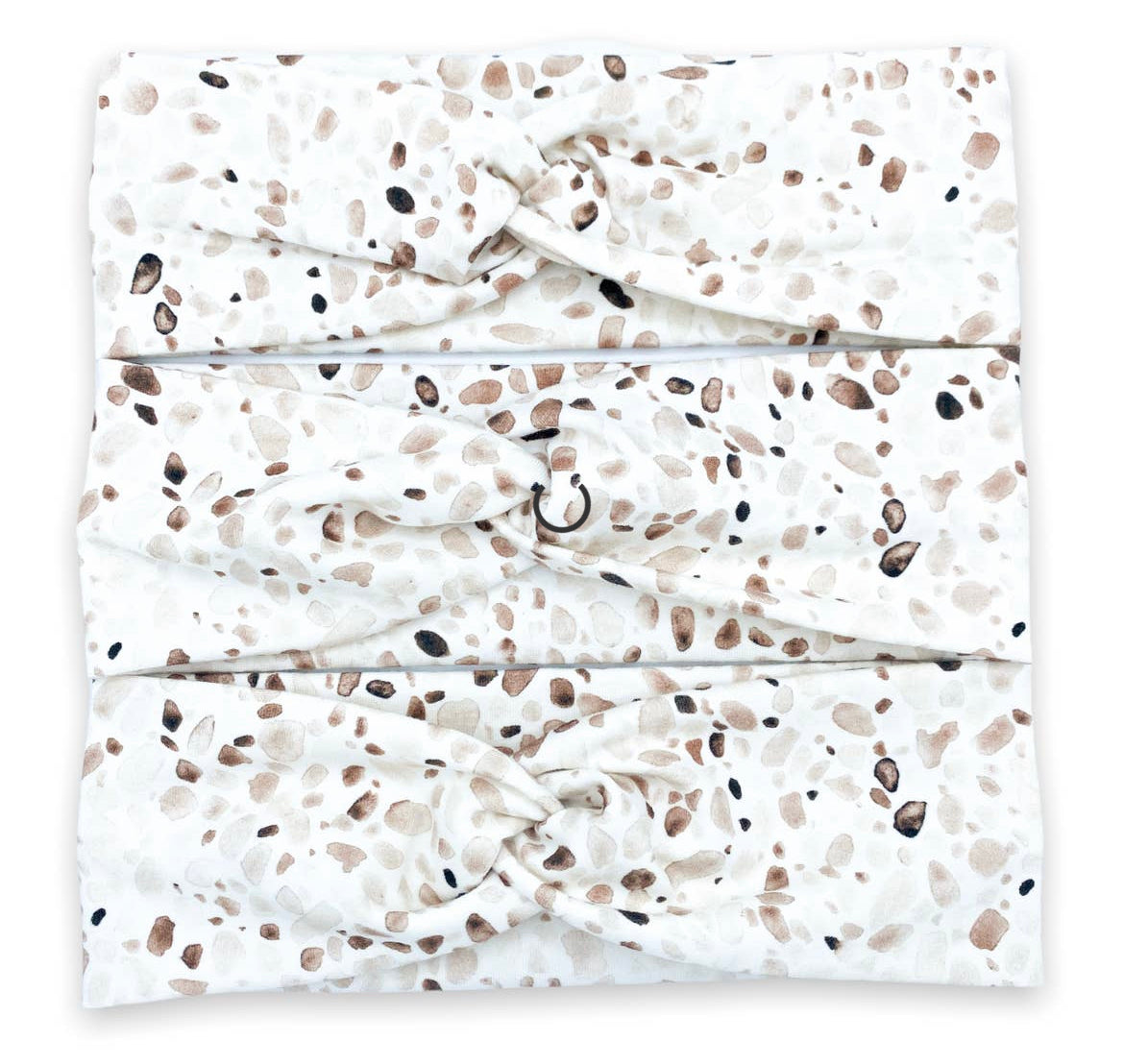 Earthy Terrazzo Knotted Headband