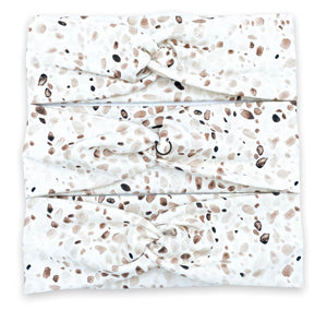 Earthy Terrazzo Knotted Headband