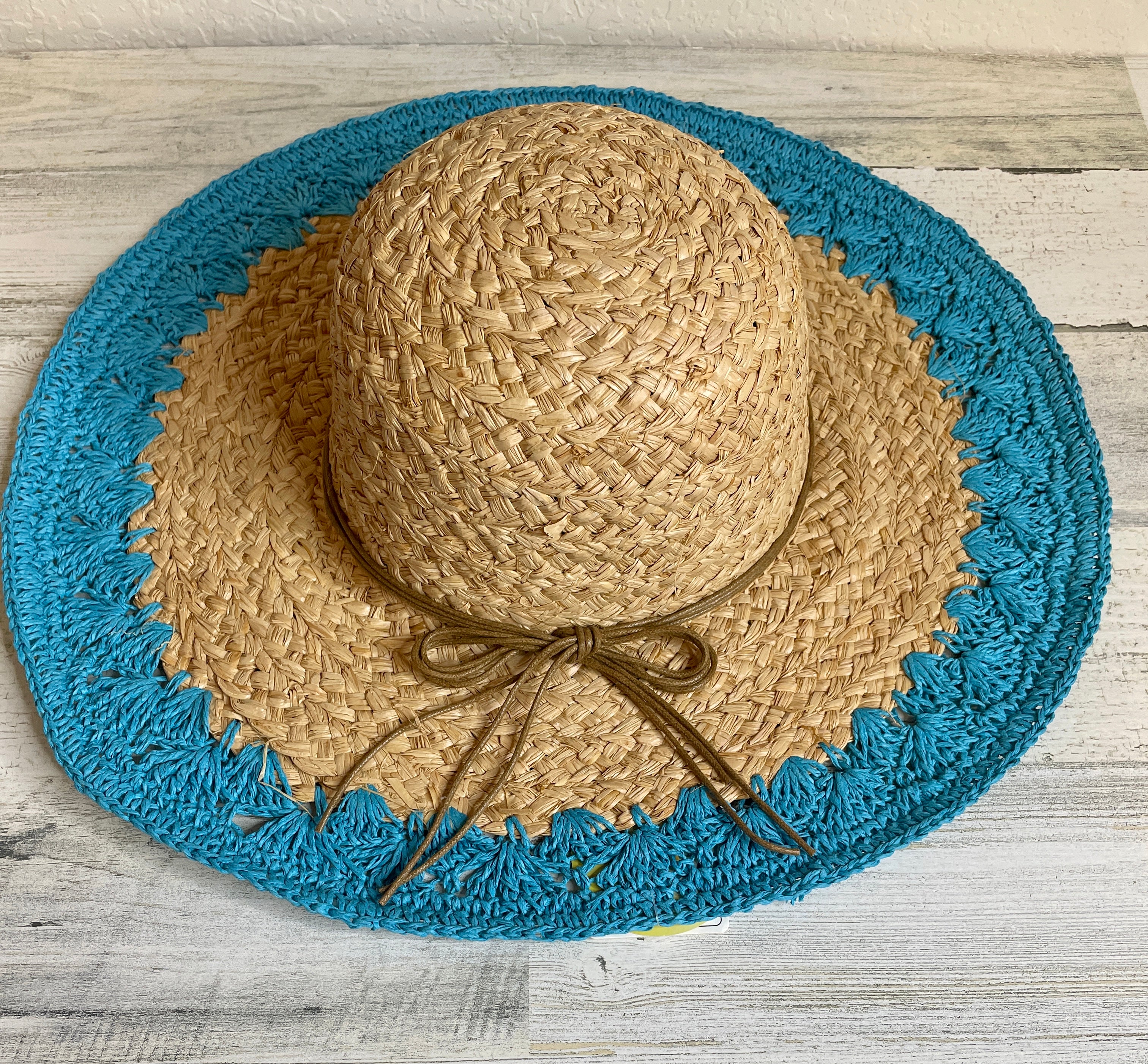 Turquoise Sun Hat