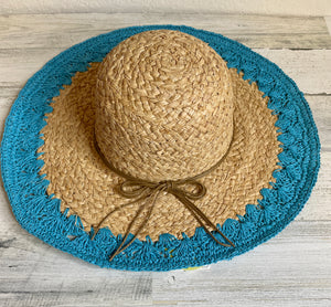 Turquoise Sun Hat