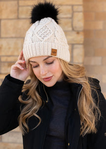 Grace Pom Beanie