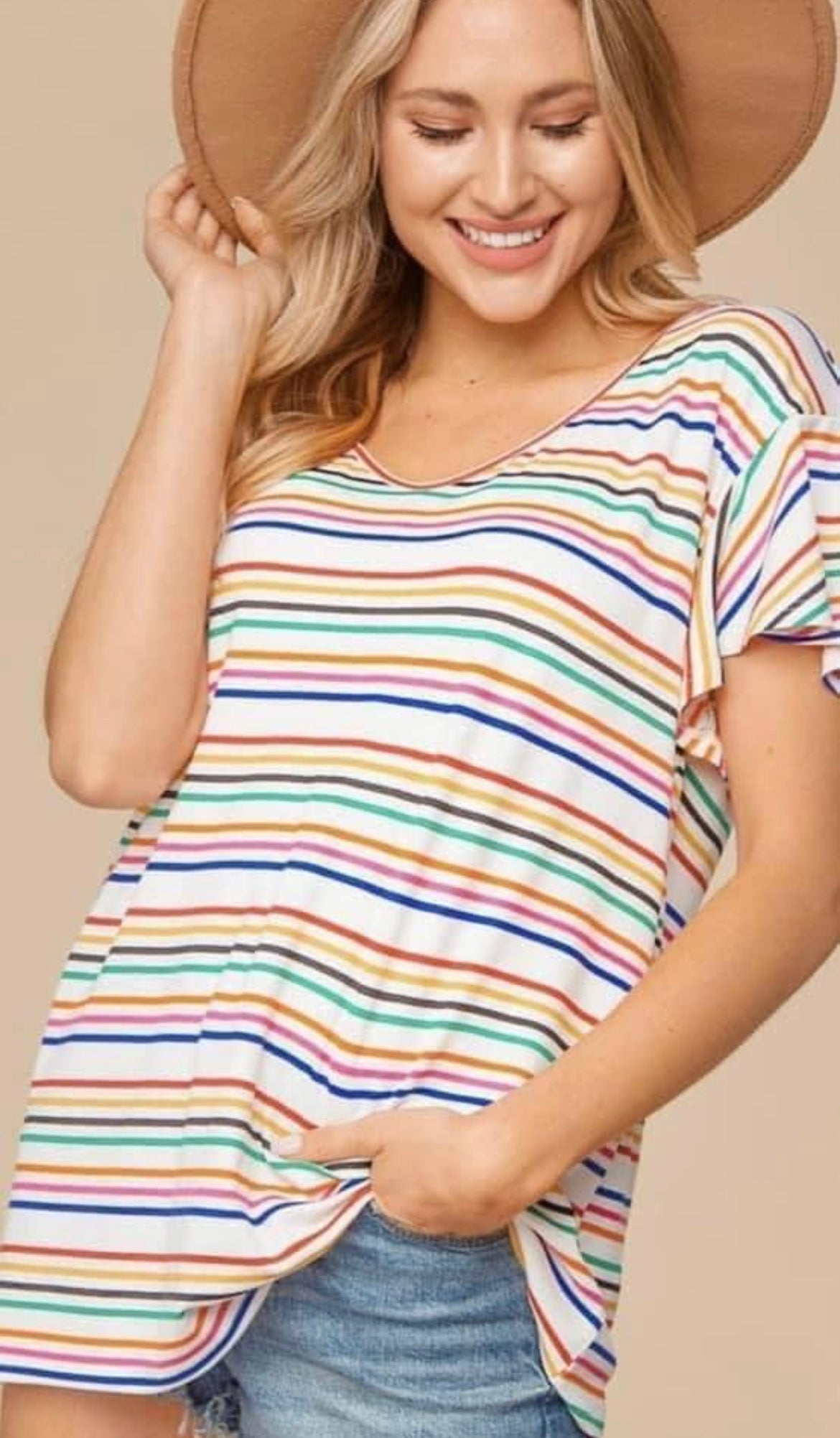 Fruit  Stripe Top