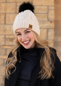 Grace Pom Beanie